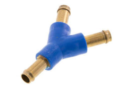 Conector de manguera en Y de latón/plástico de 6 mm [2 piezas]