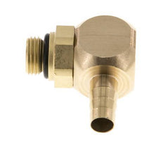 Codo de latón de 6 mm y G1/8'' con rosca macho NBR giratorio [2 piezas]