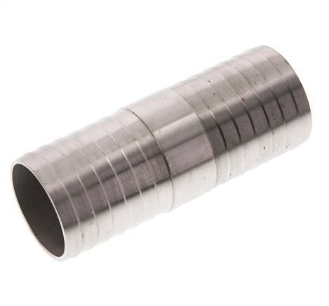 Conector de manguera de acero inoxidable 1.4301 de 38 mm (1-1/2'')