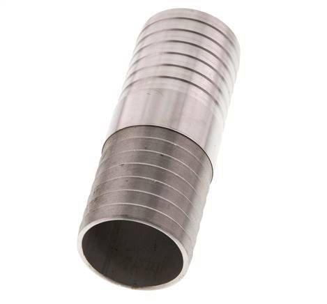 Conector de manguera de acero inoxidable 1.4301 de 38 mm (1-1/2'')