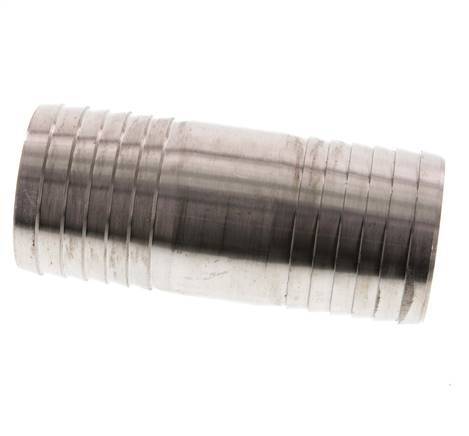 Conector de manguera de acero inoxidable 1.4301 de 55 mm