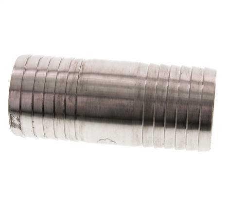 Conector de manguera de acero inoxidable 1.4301 de 55 mm