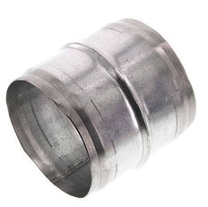 Conector de manguera de acero galvanizado de 80 mm
