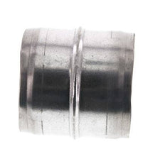 Conector de manguera de acero galvanizado de 80 mm