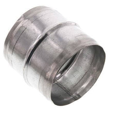 Conector de manguera de acero galvanizado de 80 mm