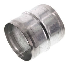 Conector de manguera de acero galvanizado de 80 mm