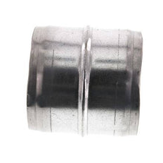 Conector de manguera de acero galvanizado de 80 mm