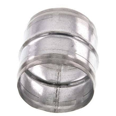 Conector de manguera de acero galvanizado de 80 mm