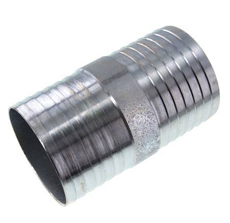 Conector de manguera de acero galvanizado de 100 mm (4'')