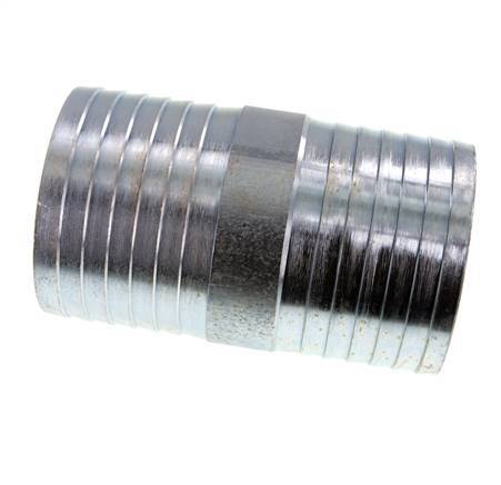 Conector de manguera de acero galvanizado de 100 mm (4'')