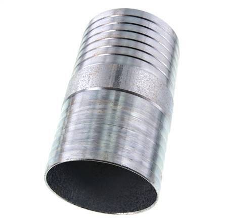 Conector de manguera de acero galvanizado de 100 mm (4'')