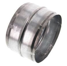 Conector de manguera de acero galvanizado de 125 mm (5'')
