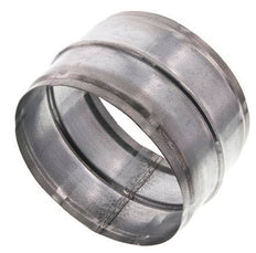 Conector de manguera de acero galvanizado de 125 mm (5'')