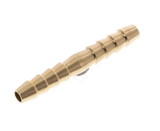 Conector de manguera de latón de 6 mm (1/4'') 50mm [5 piezas]