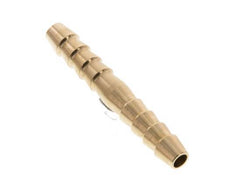 Conector de manguera de latón de 6 mm (1/4'') 50mm [5 piezas]