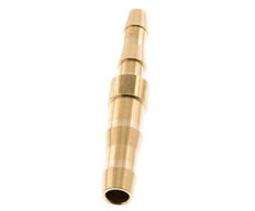Conector de manguera de latón de 9 mm (3/8'') y 6 mm (1/4'') DIN EN 560 [2 piezas]