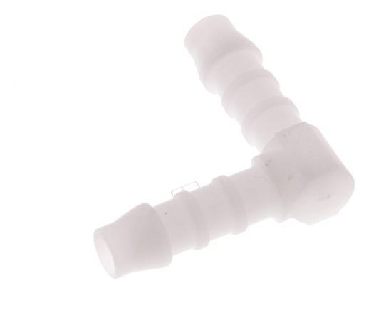 Conector de manguera acodado de 6 mm (1/4'') de POM [20 piezas]