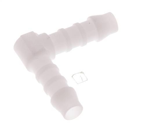 Conector de manguera acodado de 6 mm (1/4'') de POM [20 piezas]