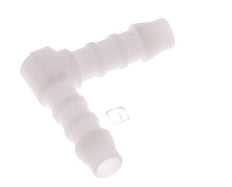 Conector de manguera acodado de 6 mm (1/4'') de POM [20 piezas]