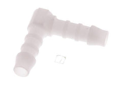 Conector de manguera acodado de 6 mm (1/4'') de POM [20 piezas]