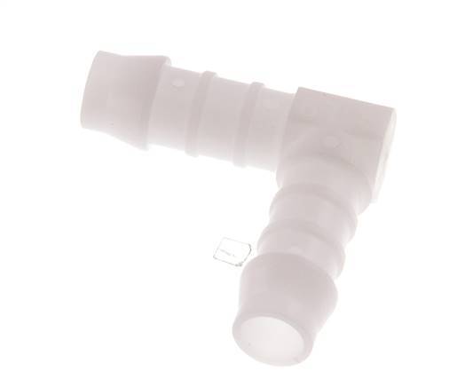Conector de manguera en codo de POM de 9 mm (3/8'') [10 piezas]