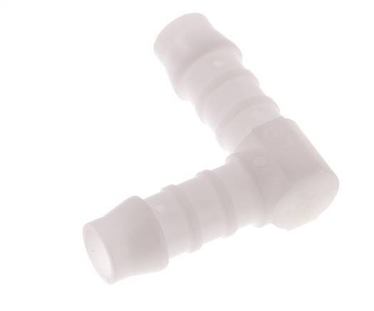 Conector de manguera en codo de POM de 9 mm (3/8'') [10 piezas]