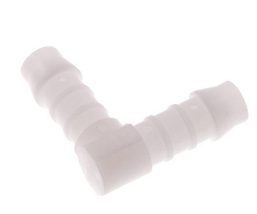 Conector de manguera en codo de POM de 9 mm (3/8'') [10 piezas]