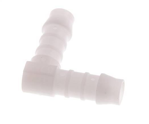 Conector de manguera en codo de POM de 9 mm (3/8'') [10 piezas]