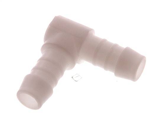 Conector de manguera codo de POM de 13 mm (1/2'') [5 piezas]