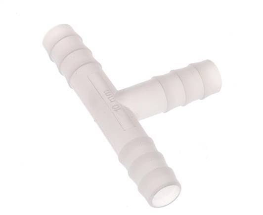 Conector de manguera en T de PVDF de 10 mm [2 piezas]