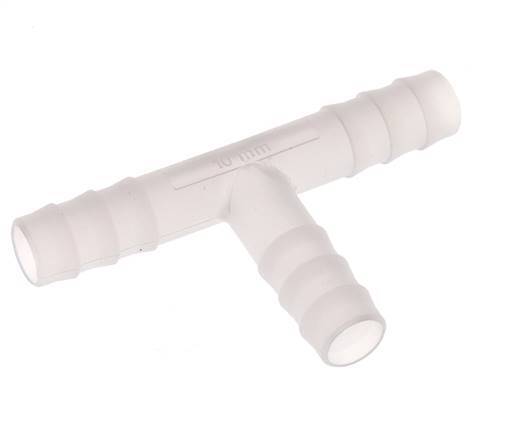 Conector de manguera en T de PVDF de 10 mm [2 piezas]