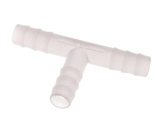 Conector de manguera en T de PVDF de 10 mm [2 piezas]