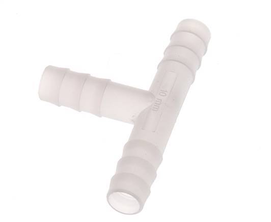 Conector de manguera en T de PVDF de 10 mm [2 piezas]