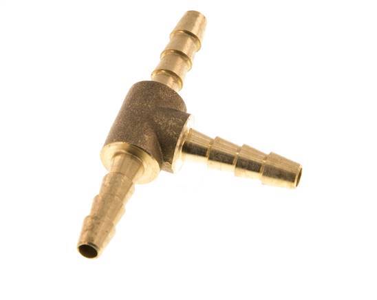 Conector de manguera en T de latón de 5 mm [2 piezas]