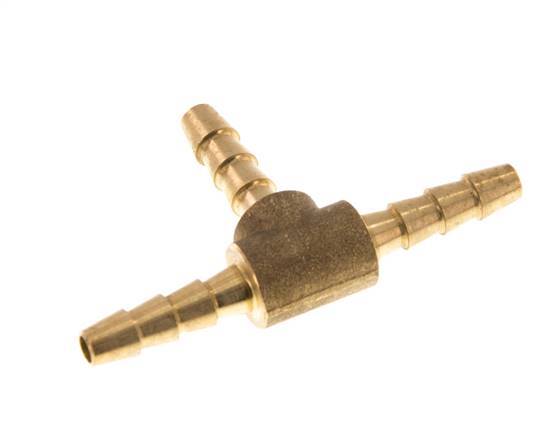 Conector de manguera en T de latón de 5 mm [2 piezas]