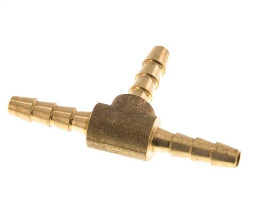 Conector de manguera en T de latón de 5 mm [2 piezas]