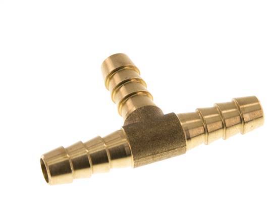Conector de manguera en T de latón de 8 mm (5/16'') [2 piezas]