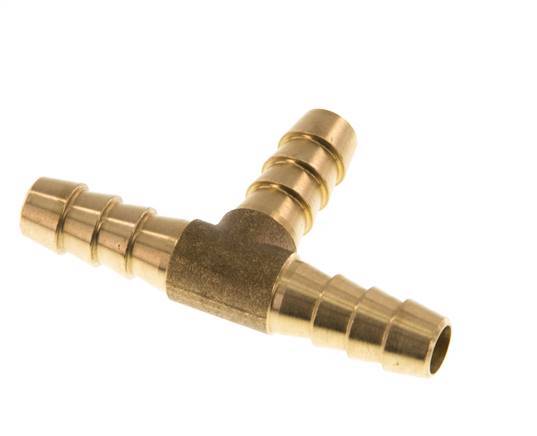 Conector de manguera en T de latón de 8 mm (5/16'') [2 piezas]