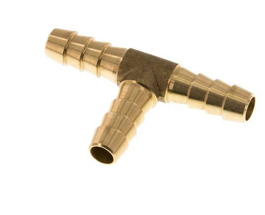 Conector de manguera en T de latón de 8 mm (5/16'') [2 piezas]