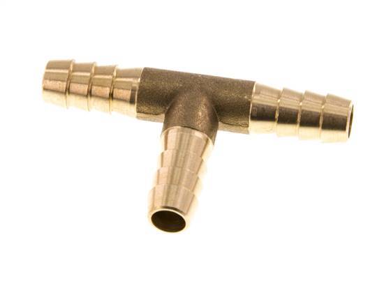 Conector de manguera en T de latón de 9 mm (3/8'') [2 piezas]