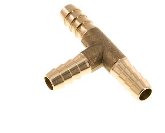 Conector de manguera en T de latón de 9 mm (3/8'') [2 piezas]