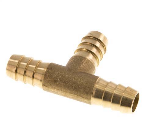 Conector de manguera en T de latón de 13 mm (1/2'')