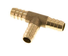 Conector de manguera en T de latón de 13 mm (1/2'')