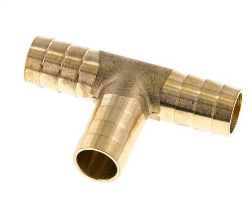 Conector de manguera en T de latón de 16 mm (5/8'')