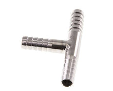 Conector de manguera en T de acero inoxidable 1.4301 de 6 mm (1/4'') [2 piezas]