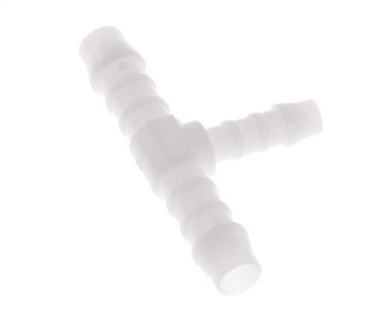 Conector de manguera en T de POM de 8 mm (5/16'') y 6 mm (1/4'') [5 piezas]