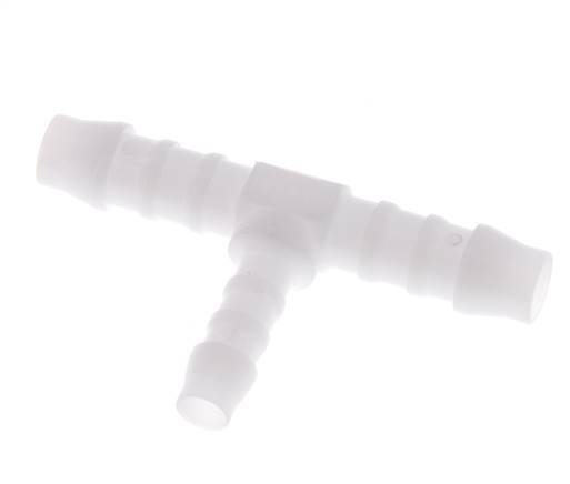 Conector de manguera en T de POM de 8 mm (5/16'') y 6 mm (1/4'') [5 piezas]