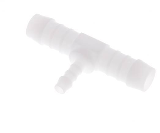 Conector de manguera en T de 13 mm (1/2'') y 6 mm (1/4'') de POM [5 piezas]