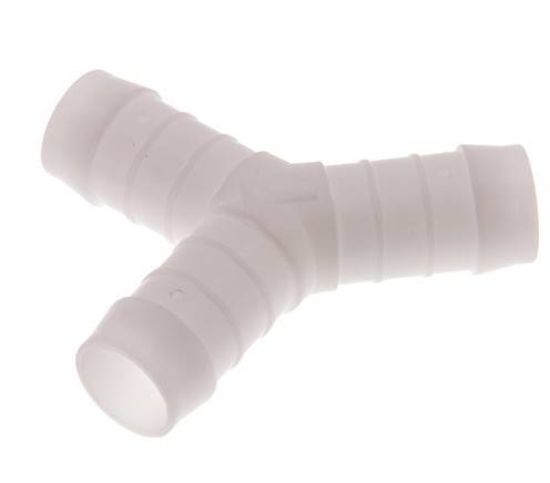 Conector de manguera en Y de POM de 19 mm (3/4'') [5 piezas]