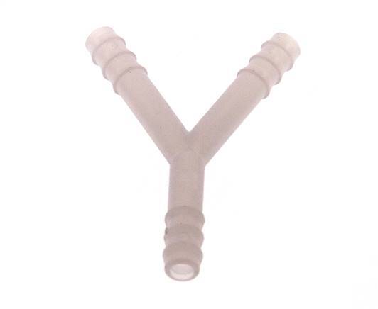 Conector de manguera en Y de PVDF de 6 mm (1/4'') [2 piezas]